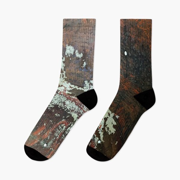 Item preview, rustic steampunk copper brown weathered industrial grunge metal  designed and sold by LEILA ART SPACE.