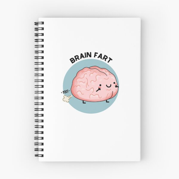 Item preview, Brain Fart Funny Brain Puns  designed and sold by punnybone.