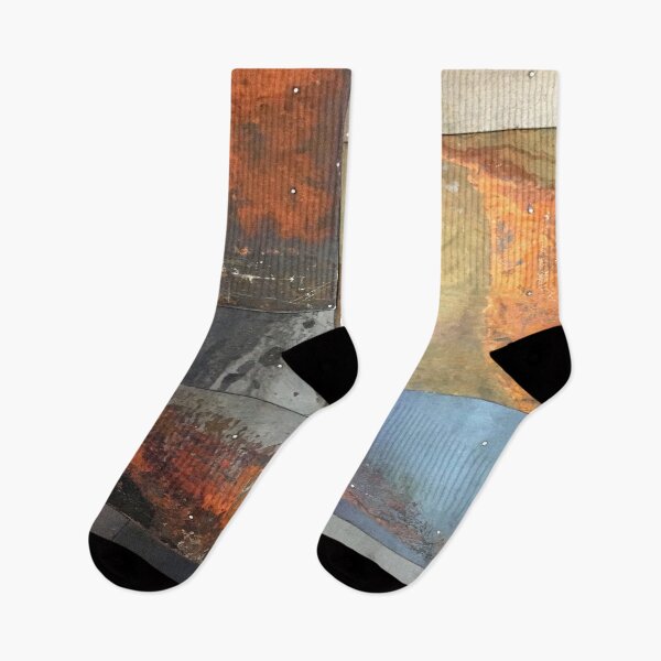 Item preview, rustic distressed grunge steampunk rusted metal  designed and sold by LEILA ART SPACE.