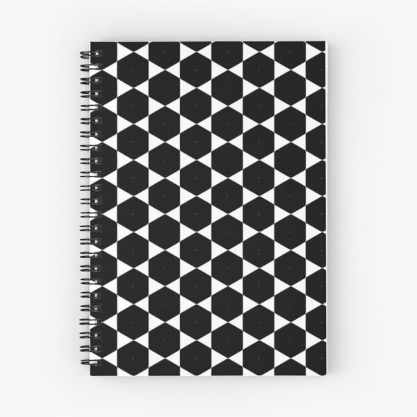 Item preview, Black and White Honeycomb Pattern designed and sold by Poetic Patterns Studio.