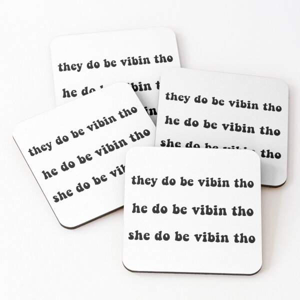 Item preview, they do be vibing tho sticker pack designed and sold by hannahcbettis.