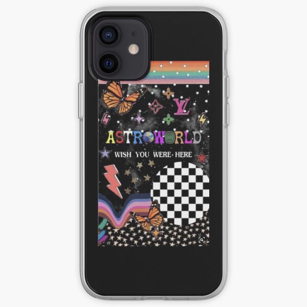 Caja del teléfono ASTROWORLD / caja de la tableta / póster Funda blanda para iPhone