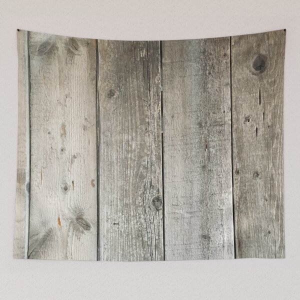 Item preview, french country farmhouse whitewashed grey barn wood designed and sold by LEILA ART SPACE.