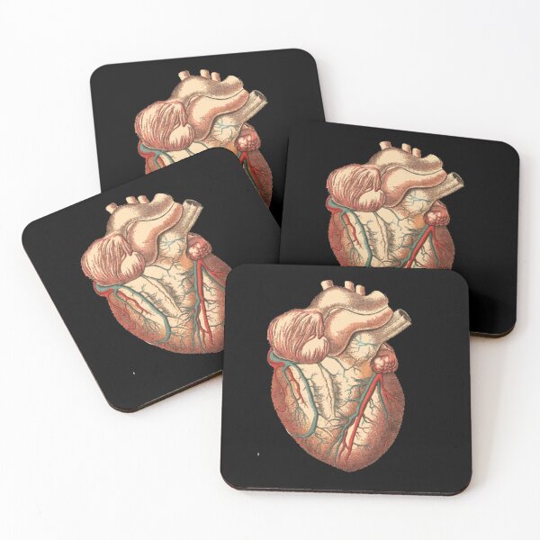 Item preview, dark academia Halloween Zombie Biology Science Medical School Anatomy Heart  designed and sold by LEILA ART SPACE.