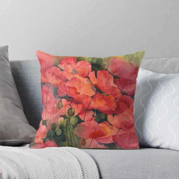 Item preview, Scarlet Poppies designed and sold by artbyrachel.