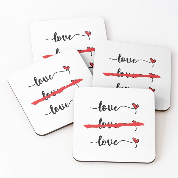 Item preview, Love No Love Love designed and sold by Color Me F*@k!ng Happy.