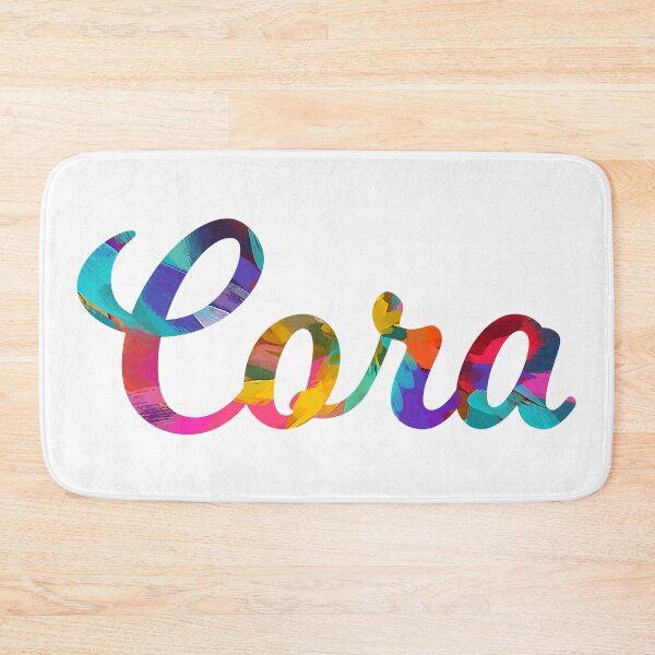 Item preview, Cora abstract painting girl's name designed and sold by ComicKitsch.