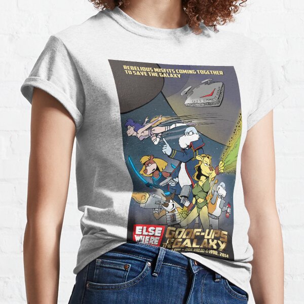 Goof-ups of the Galaxy Classic T-Shirt