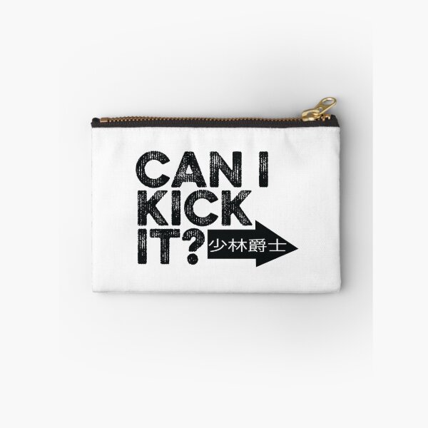 Item preview, CAN I KICK IT? - Stacked (Blk) designed and sold by SHAOLIN JAZZ.