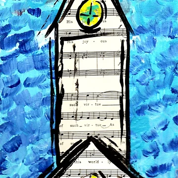 Artwork thumbnail, Church In The Spring by missmann