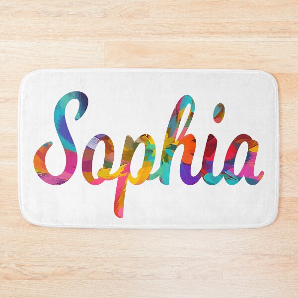 Item preview, Sophia abstract painting girl's name designed and sold by ComicKitsch.