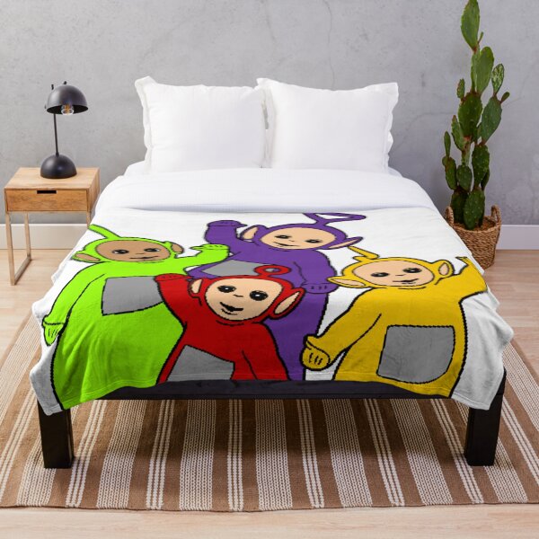 Teletubbies - Waving Throw Blanket