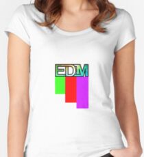 Artistic EDM Women's Fitted Scoop T-Shirt