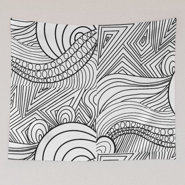 Item preview, Lines and Curves Design designed and sold by Keitoyou.