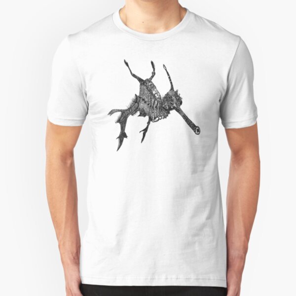 Wednesday the Weedy Sea Dragon Slim Fit T-Shirt