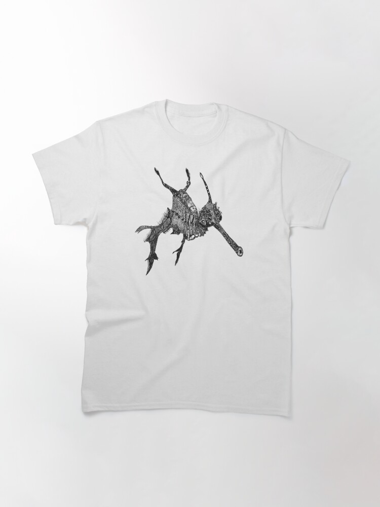Alternate view of Wednesday the Weedy Sea Dragon Classic T-Shirt