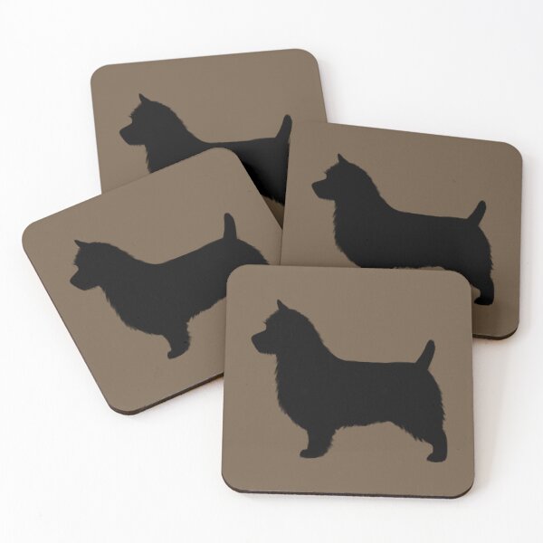 Item preview, Australian Terrier Silhouette(s) designed and sold by Jenn Inashvili.