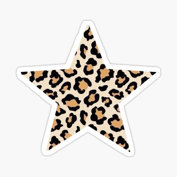 Item preview, VSCO Leopard Print Star  designed and sold by ange11y.