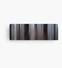 Moviebarcode: Jaws (1975) Canvas Print