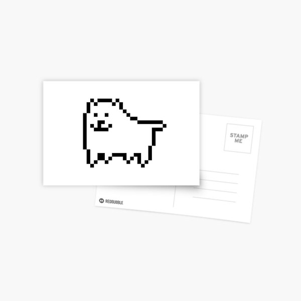 Undertale Sans Pixel Art Postcard for Sale by Pixel-Perfect