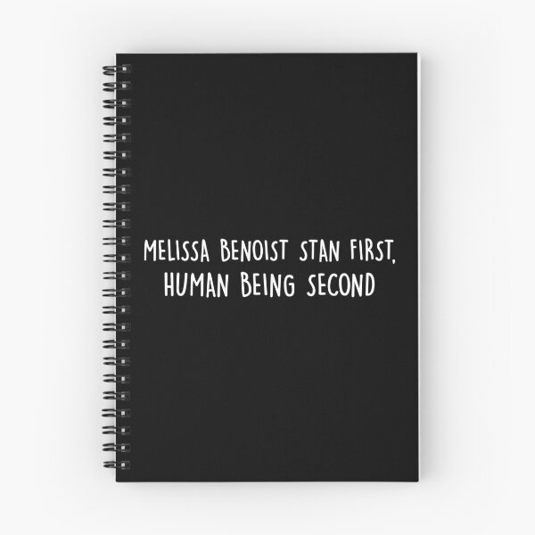 Artikelvorschau, melissa benoist stand an erster stelle, mensch an zweiter stelle entworfen und verkauft von mayorintrovert.