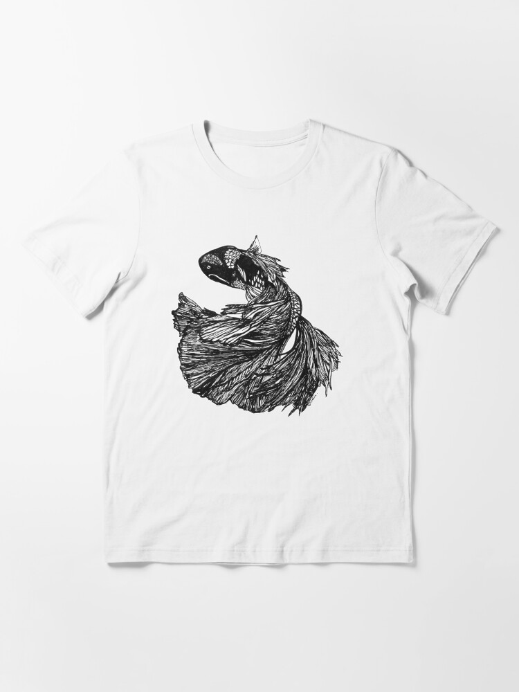 Alternate view of Ingrid the Fighting Fish Essential T-Shirt