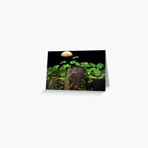 Night Posts Greeting Card