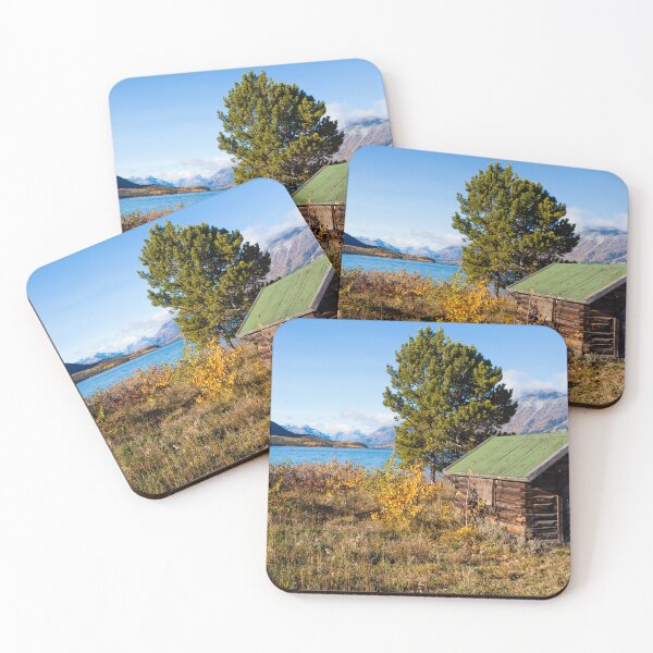 Item preview, Log shack on Lake Bennet Yukon Territory YT Canada designed and sold by ImagoBorealis.