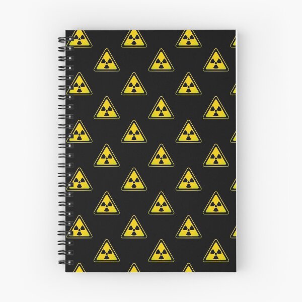 Item preview, Radioactive Symbol Warning Sign - Radioactivity - Radiation - Yellow & Black - Triangular - Tiled designed and sold by Graphix.