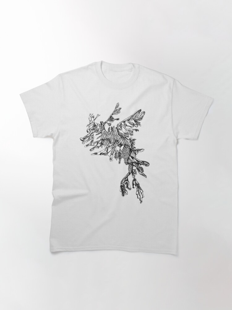Alternate view of Steve the Leafy Sea Dragon Classic T-Shirt