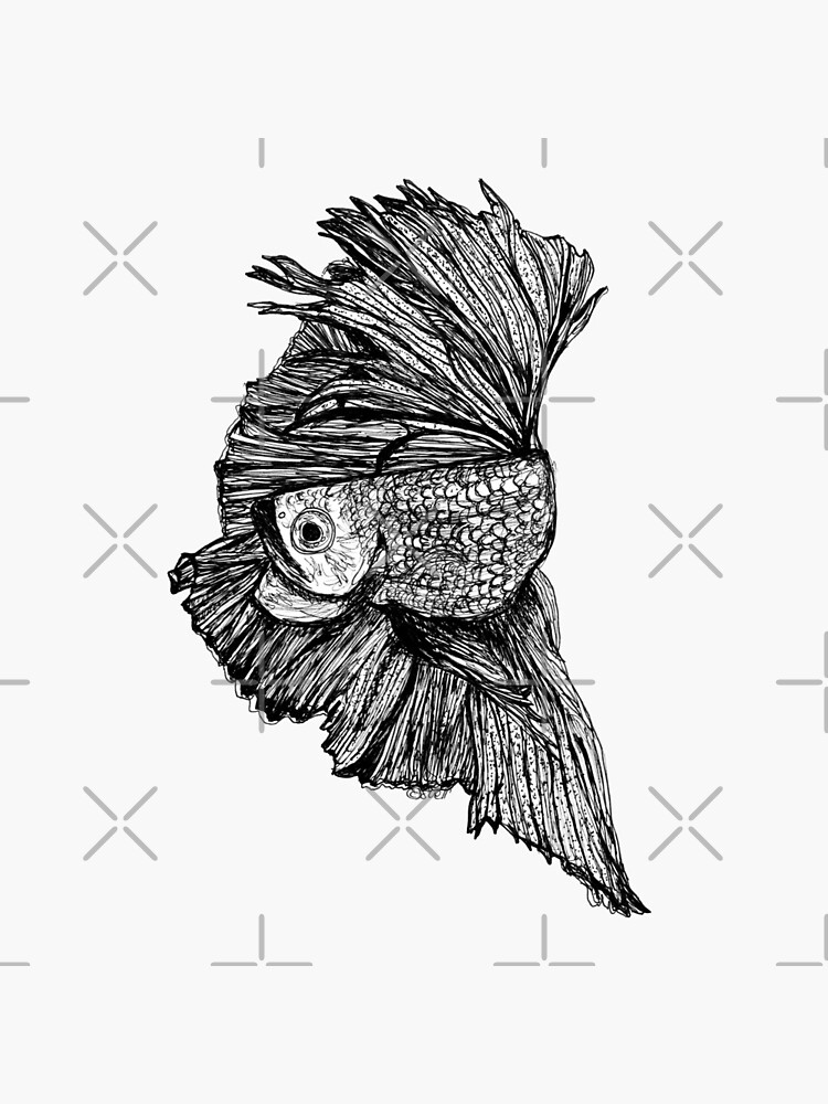 Gloria the Fighting Fish by Wildcard-Sue