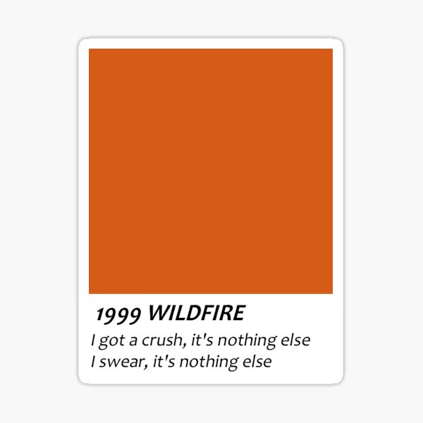 Item preview, 1999 Wildfire designed and sold by Kool Stickers.
