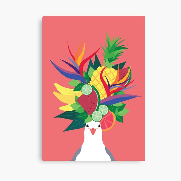 Item preview, Seagull Fruit Hat designed and sold by commonwild.