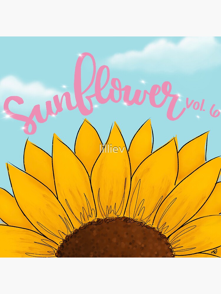 "Sunflower Vol. 6" Sticker by lilliev Redbubble