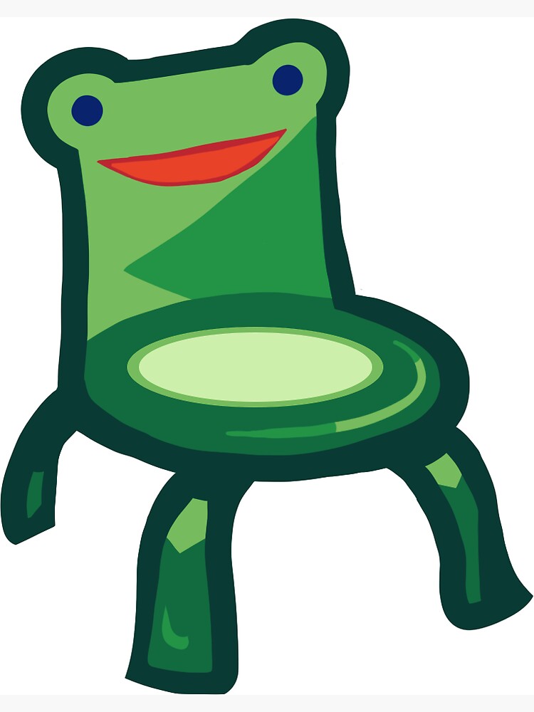 "Frosch Stuhl" Magnet von RileySessions | Redbubble