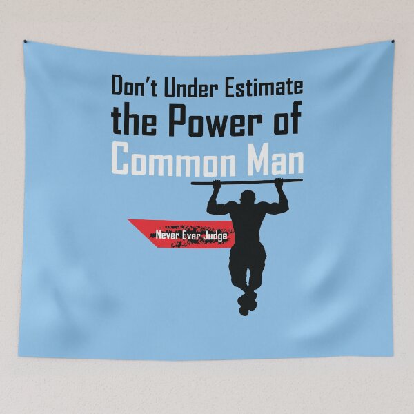 Item preview, Strength - Power of Common Man designed and sold by VectorPB.