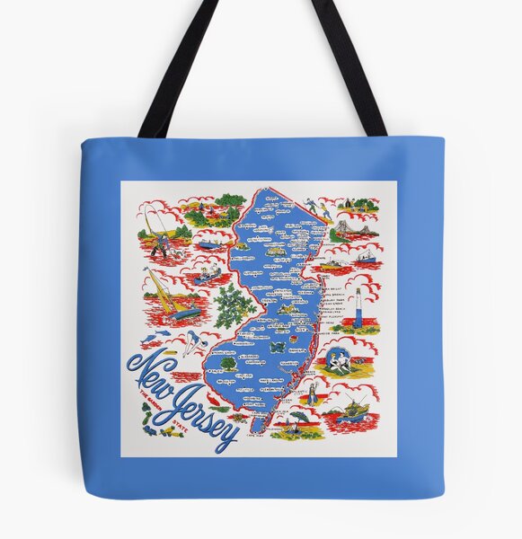 Vintage Asbury Park New Jersey Tote Bag for Sale by fearcity