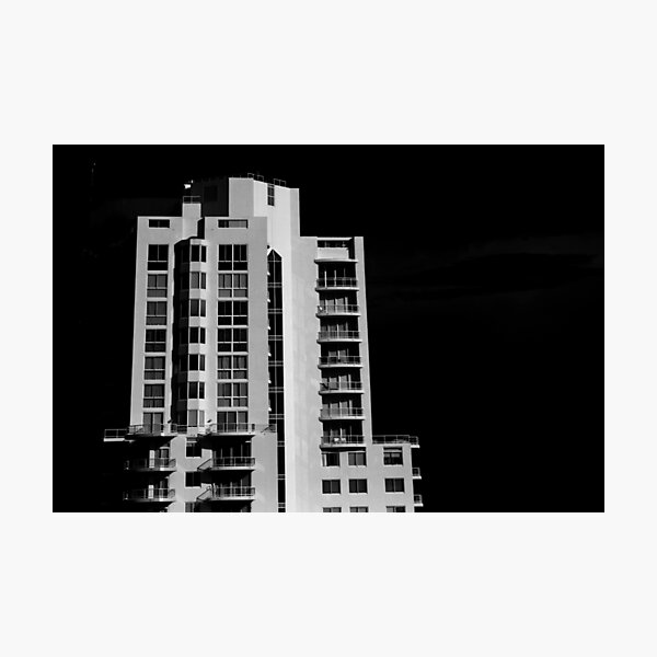 Item preview, B & W Skyscraper on the Gold Goast designed and sold by myraj.