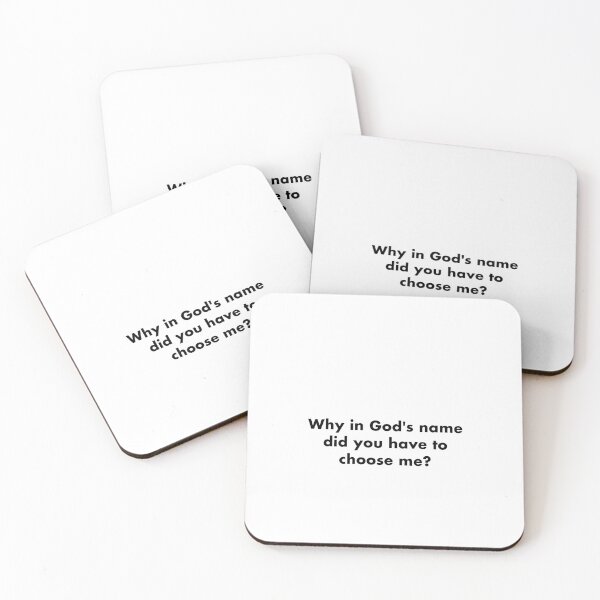 Item preview, Why in God's name did you have to choose me? designed and sold by vkdesign.