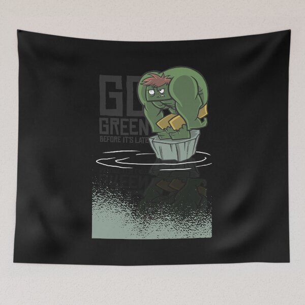 Item preview, Go Green Before It's Too Late designed and sold by o2bshirt.
