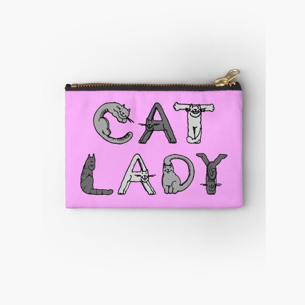 Item preview, Cat Lady - Cat Letters - Grey designed and sold by Graphix.