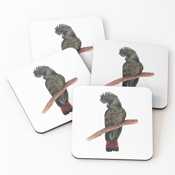 Item preview, Australian Black Cockatoo designed and sold by amyccreative.