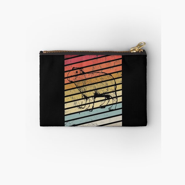 Item preview, Vintage Capybara Lover Retro Rodent Silhouette Gift graphic designed and sold by Grabitees.
