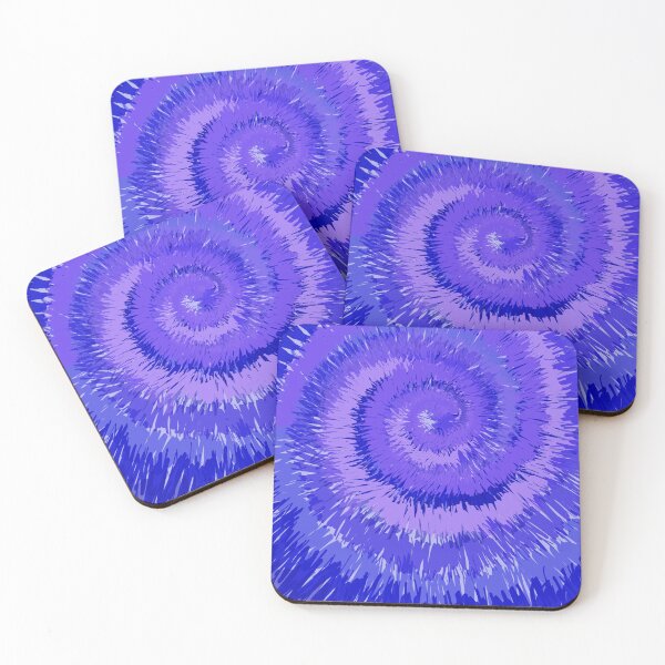 Item preview, Purple-Blue Spiral Tie-Dye Style Hippie Costume designed and sold by mashmosh.