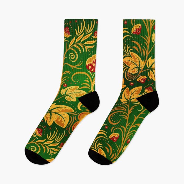 Item preview, khokhloma green designed and sold by Aleks96.