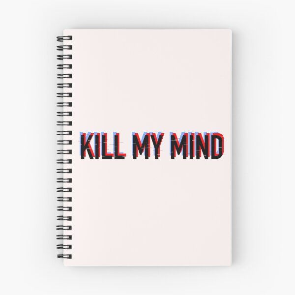 Item preview, Glitched Kill My Mind Illustrative Piece designed and sold by Khushi Mali.
