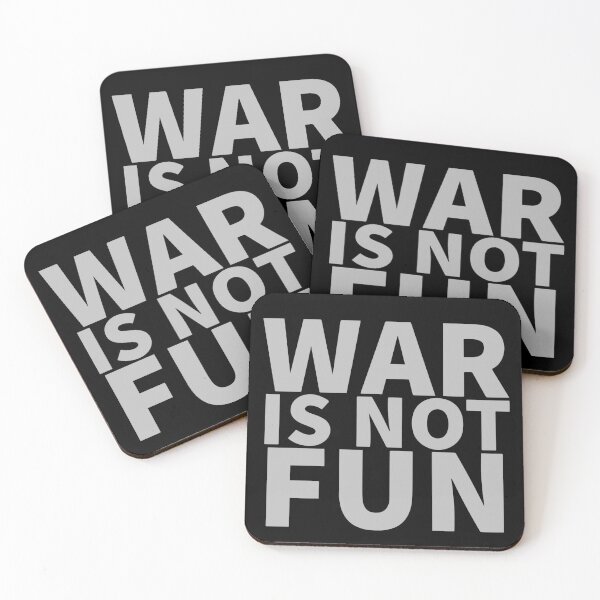 Item preview, War Is Not Fun designed and sold by Dan Brady.
