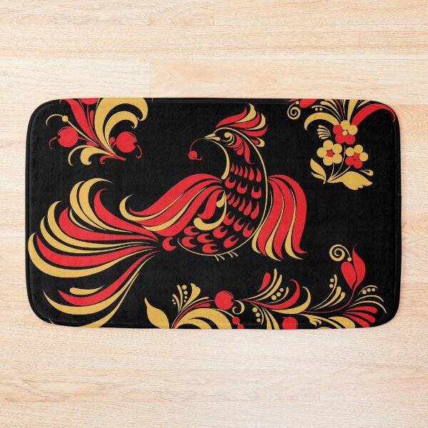 Item preview, khokhloma red bird designed and sold by Aleks96.