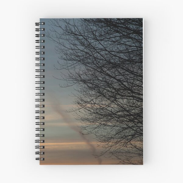 Item preview, Pastel Winter Sunset accented by dissipating jet stream  designed and sold by Rod Raglin.