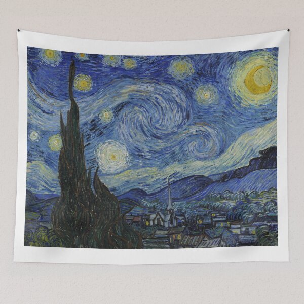 Item preview, Van Gogh "Starry Night" designed and sold by tambet.